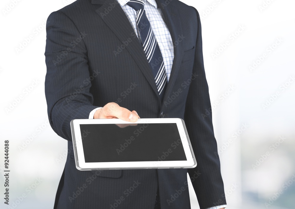 Business tablet.