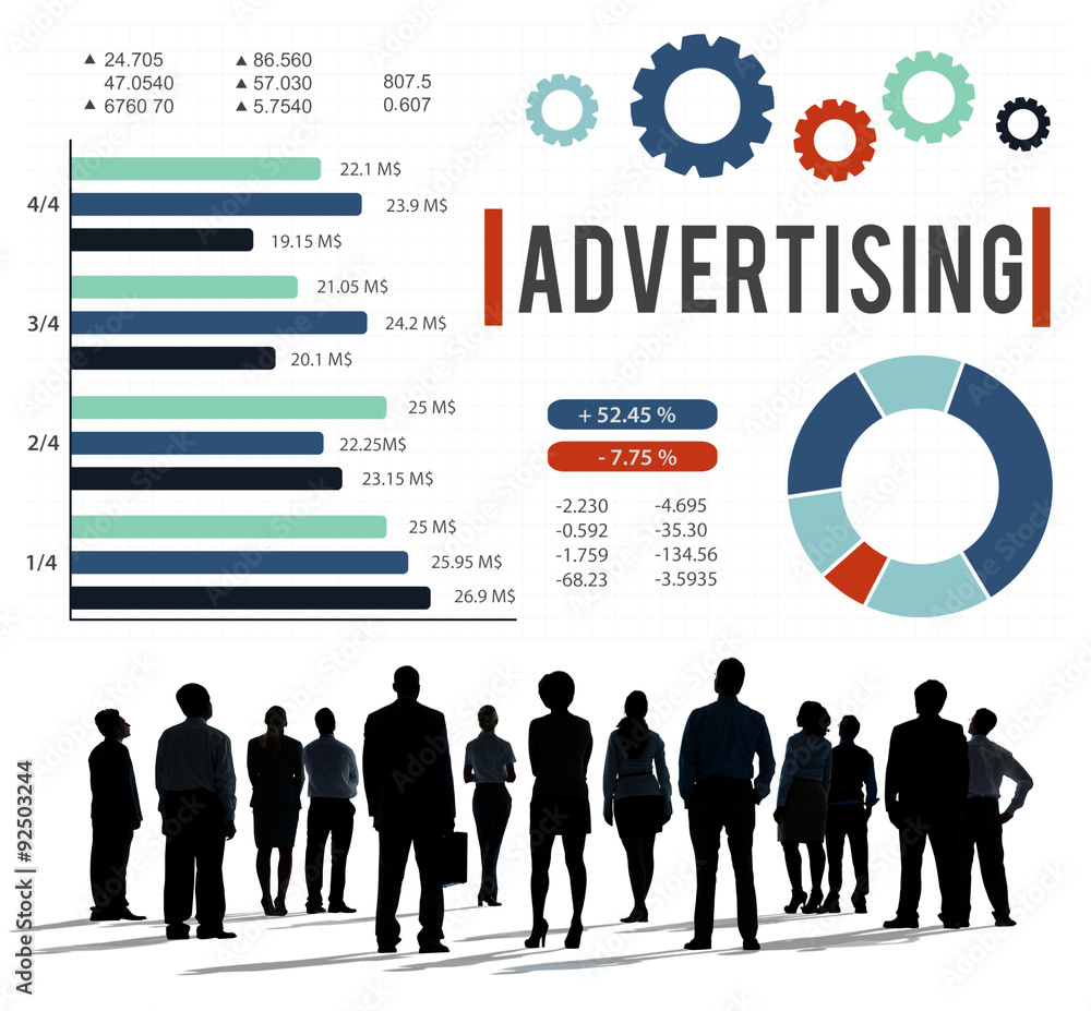 Advertising Digital Marketing Commercial Promotion Concept