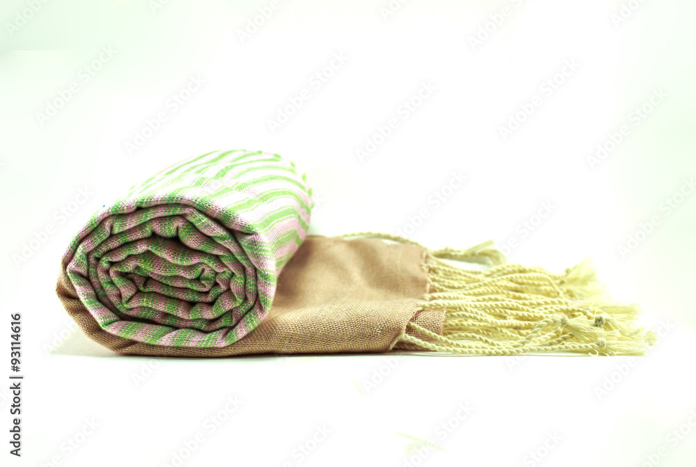 scarf in White background