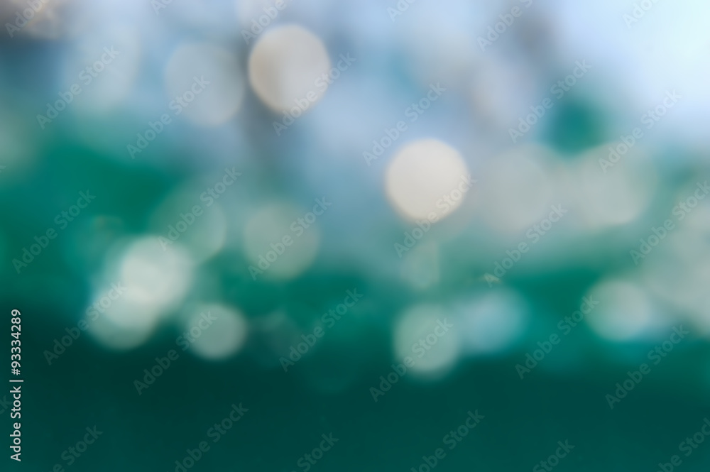 Water bokeh background