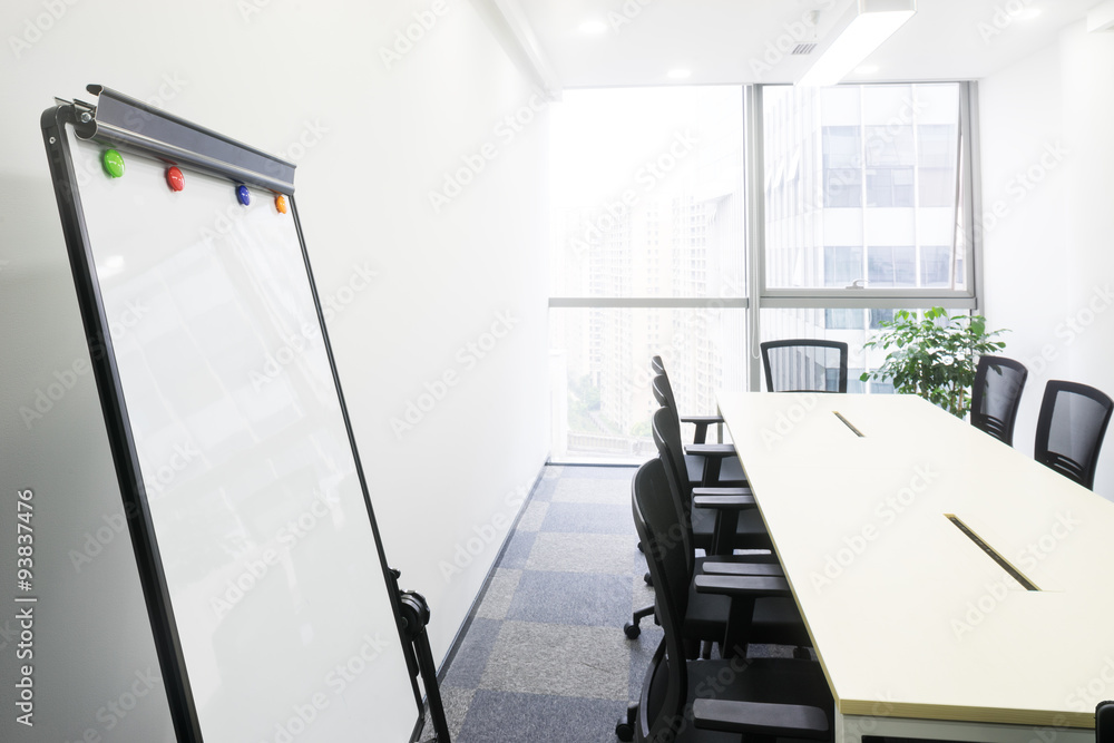 interior of meeting room in moder office