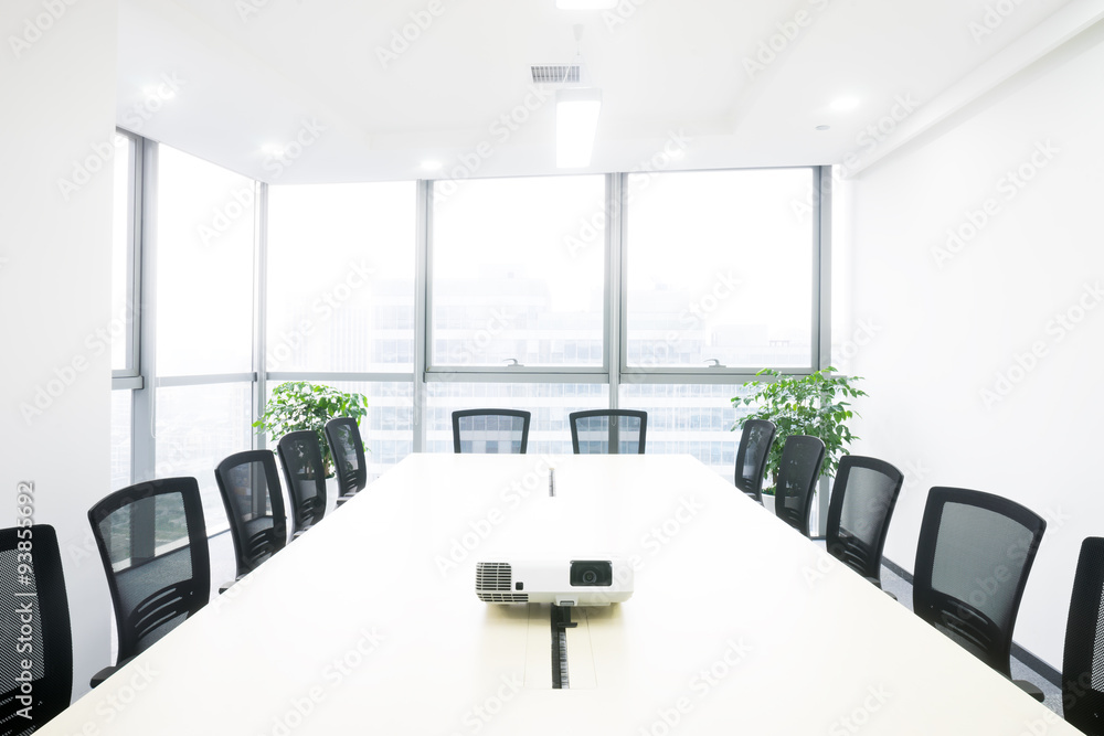 interior of meeting room in moder office