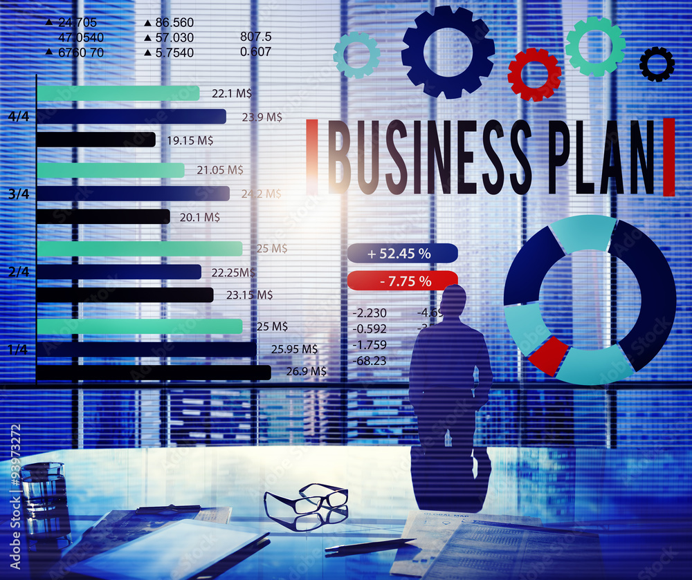 Business Plan Strategy Planning Vision Concept