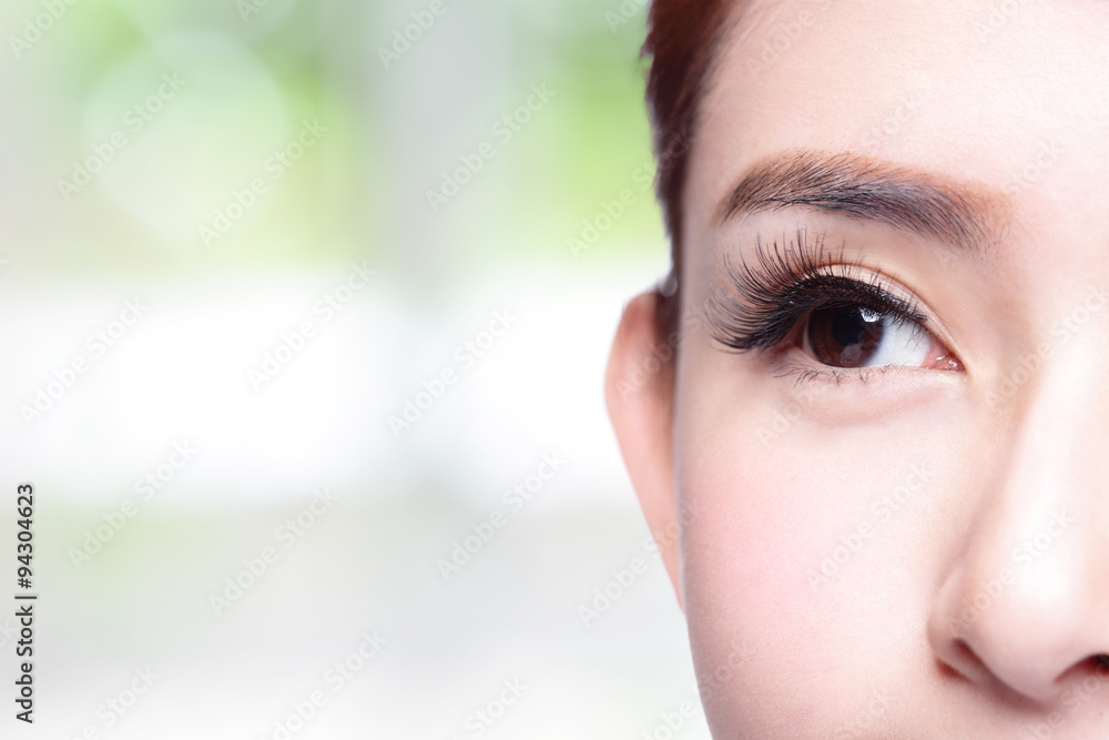 Beautiful woman eye