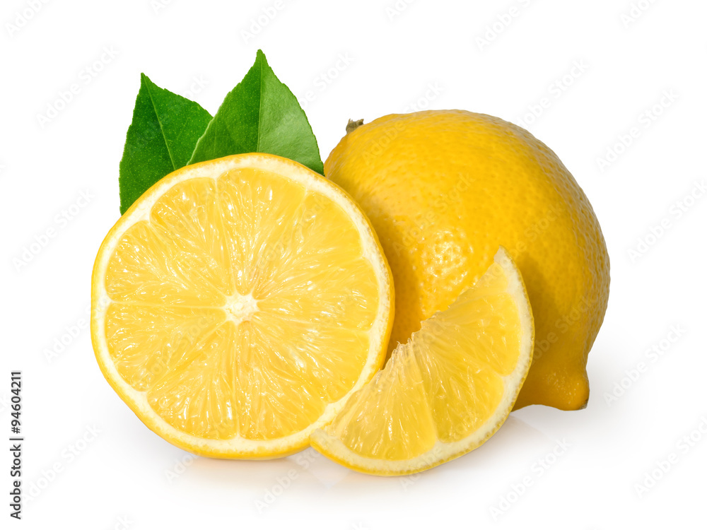 Lemon isolated