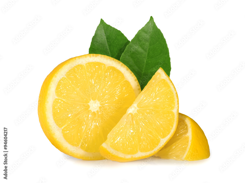 Lemon isolated