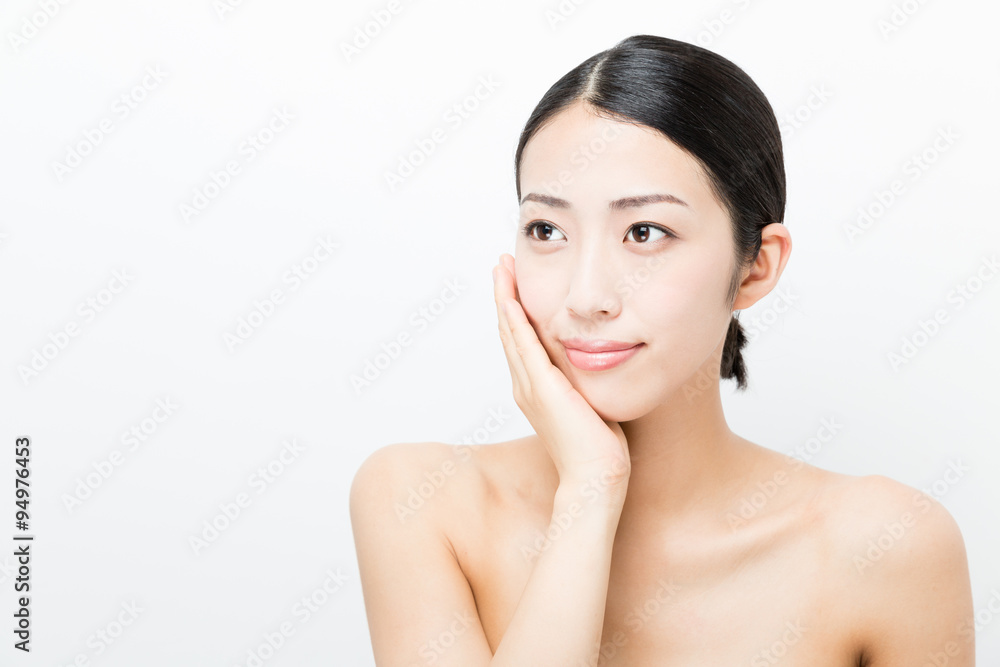 young asian woman beauty image