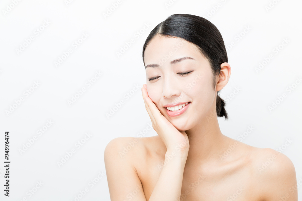 young asian woman beauty image