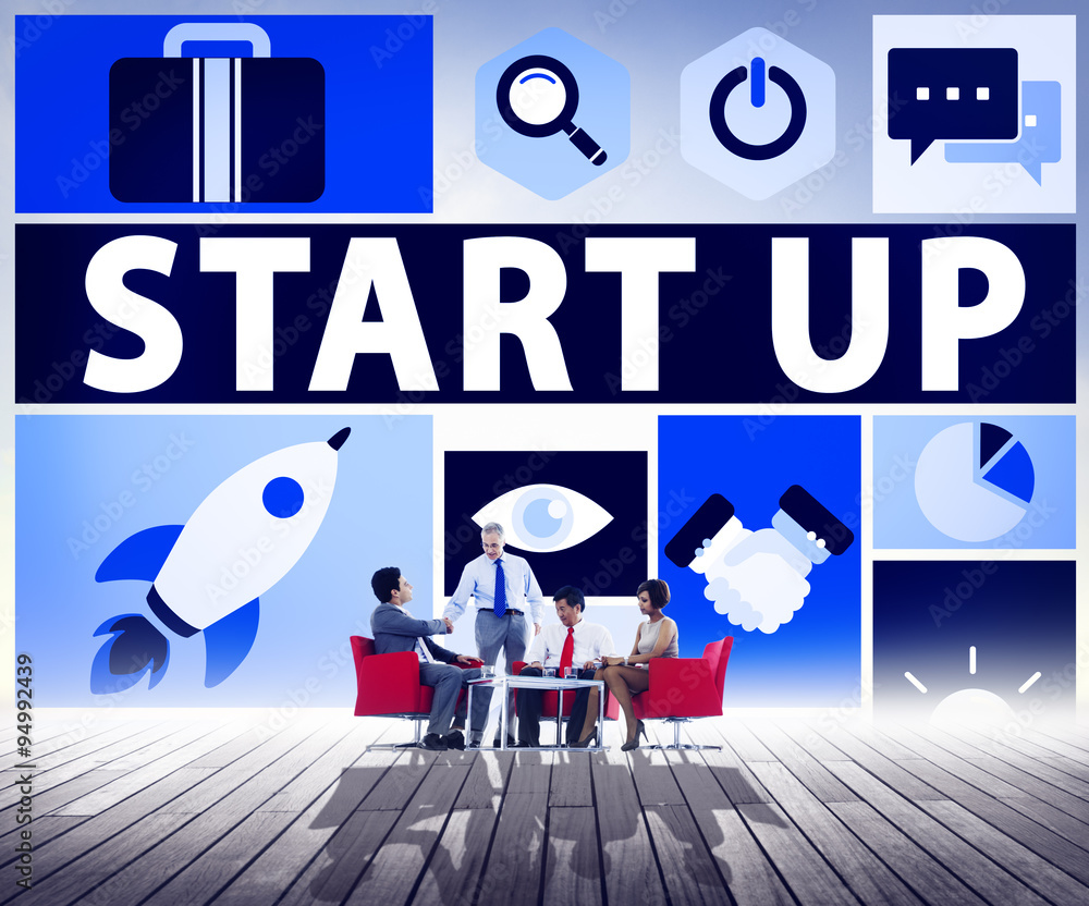 Start Up Business New Launch Technology Concept