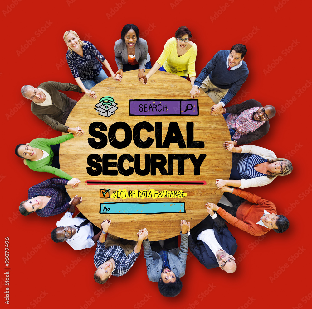 Social Security Welfare Retirement Payment Concept