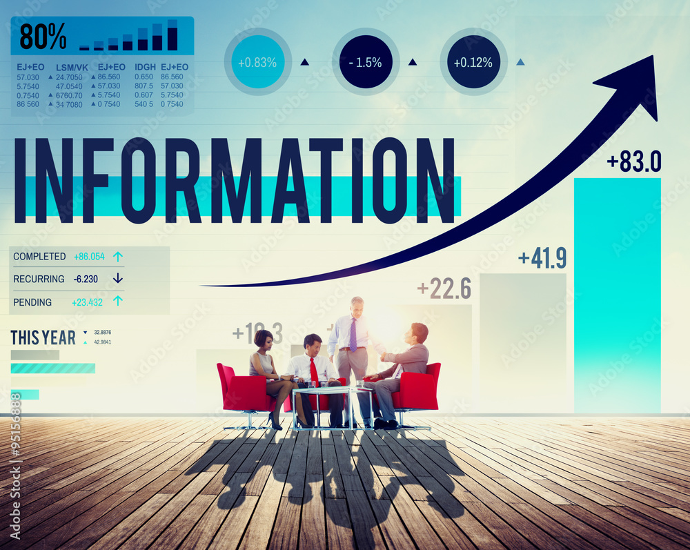 Information Data Research Facts Source Concept