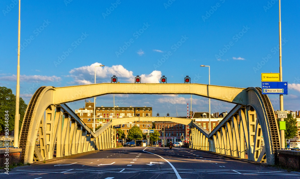 The Queens Bridge in Rotterdam - the Netherlands