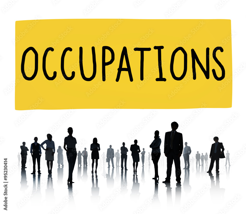 Occupation Job Career Employment Hiring Recruiting Concept