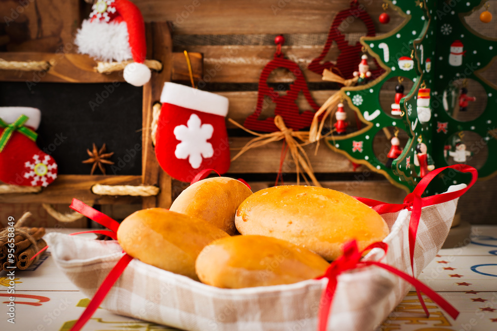 Christmas homemade pies