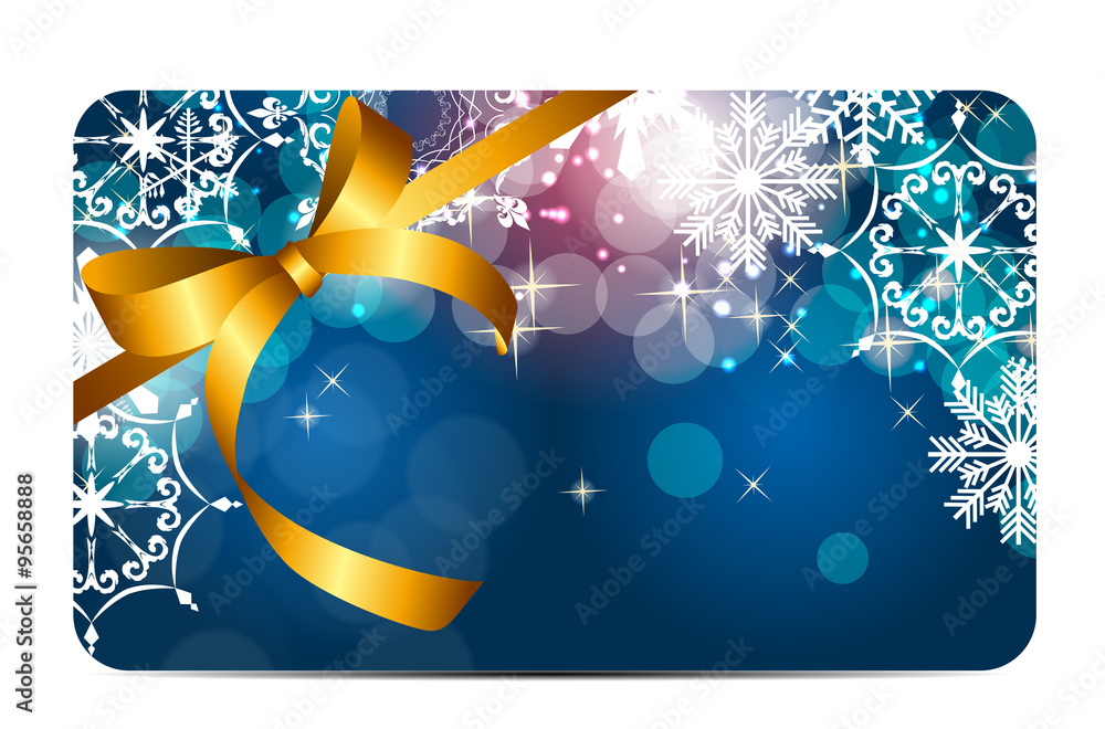 Abstract Beauty Christmas and New Year Background. Vector Illust