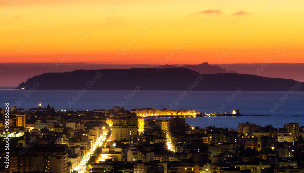 Trapani et isole Egadi