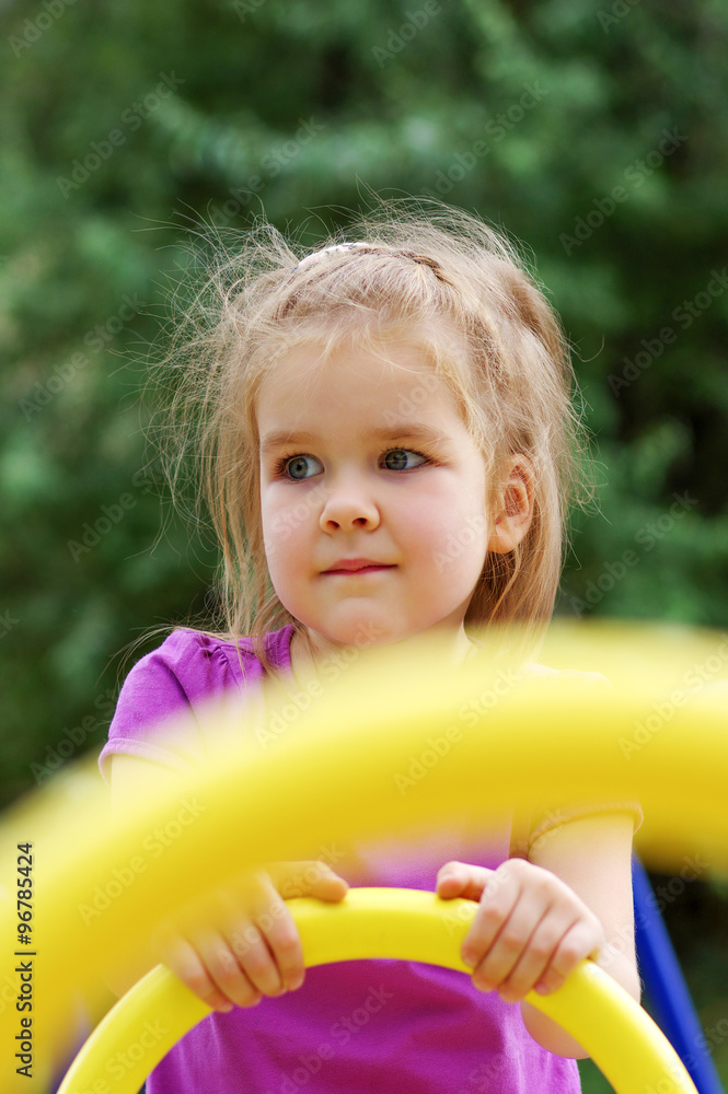 Portrait a little girl