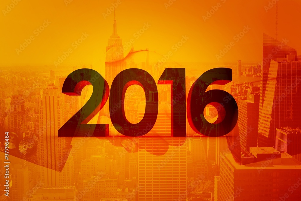 Composite image of 2016 graphic