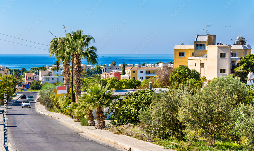 Road to the sea in Paphos - Cyprus