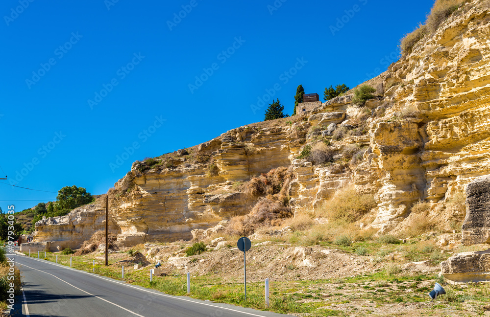 Road to the ancient city of Kourion - Cyprus