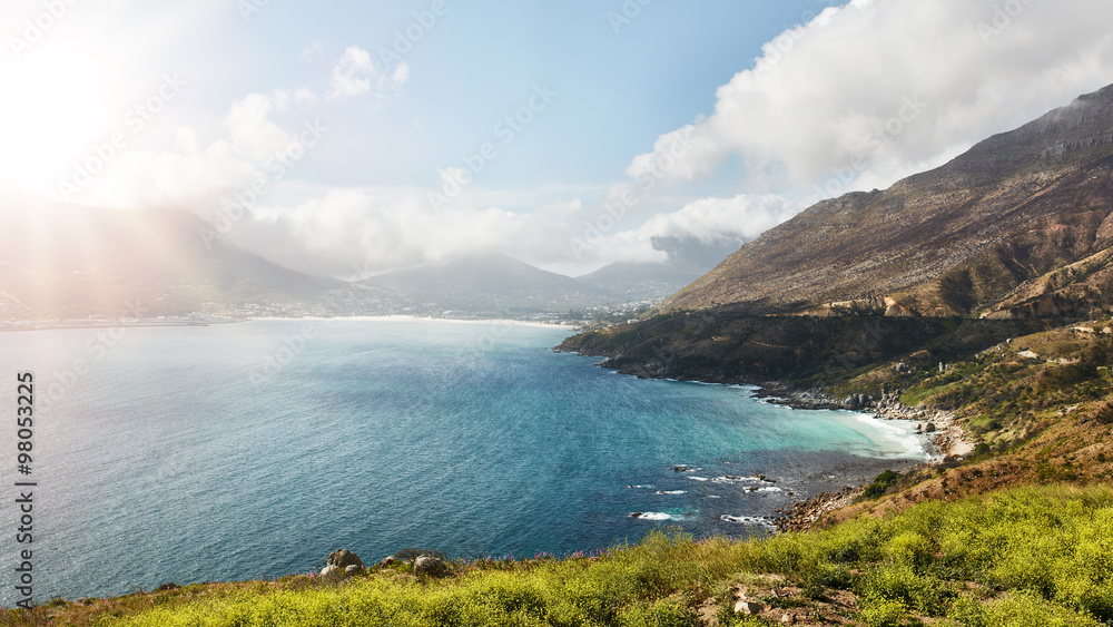 Amazing view of Hout Bay from Chapmans peak