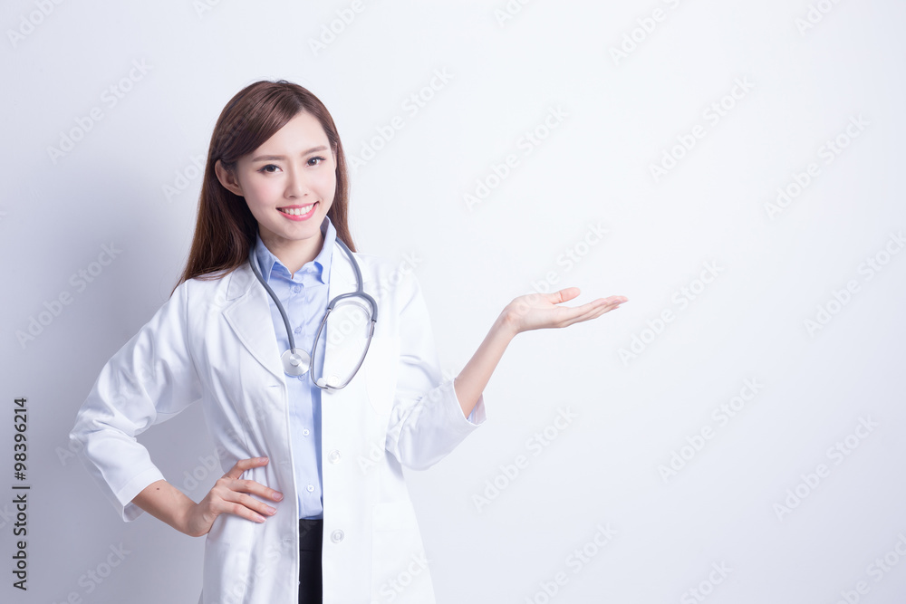 Smile woman doctor