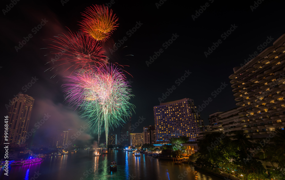 2016年曼谷新年烟花