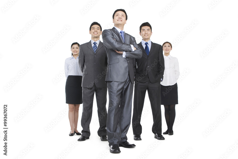 A group of business people