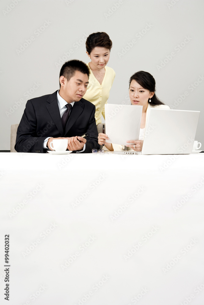 Businesspeople In Meeting