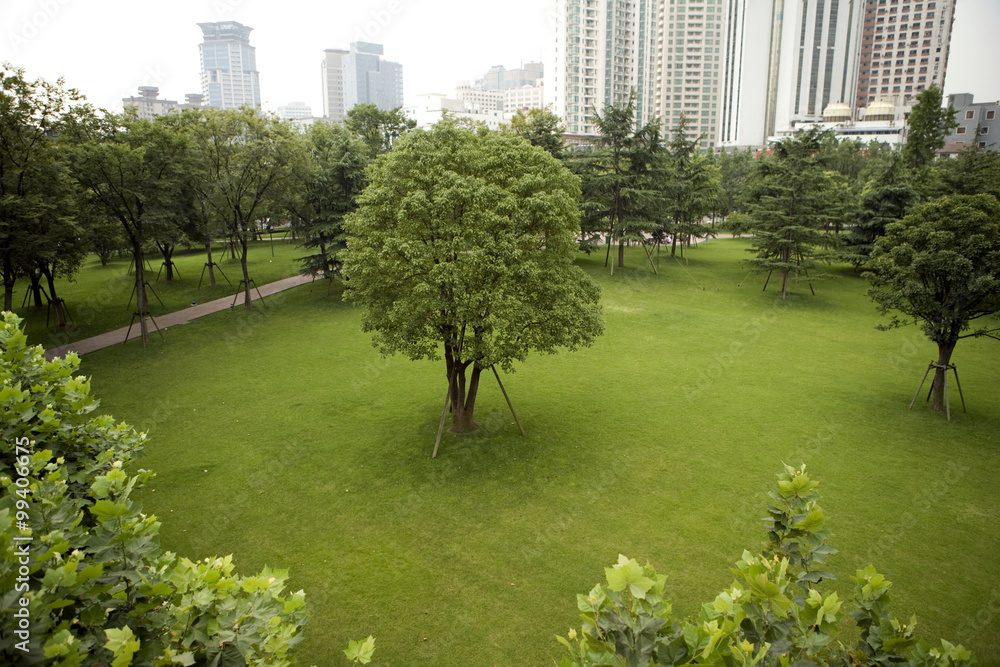 Urban green space, Shanghai