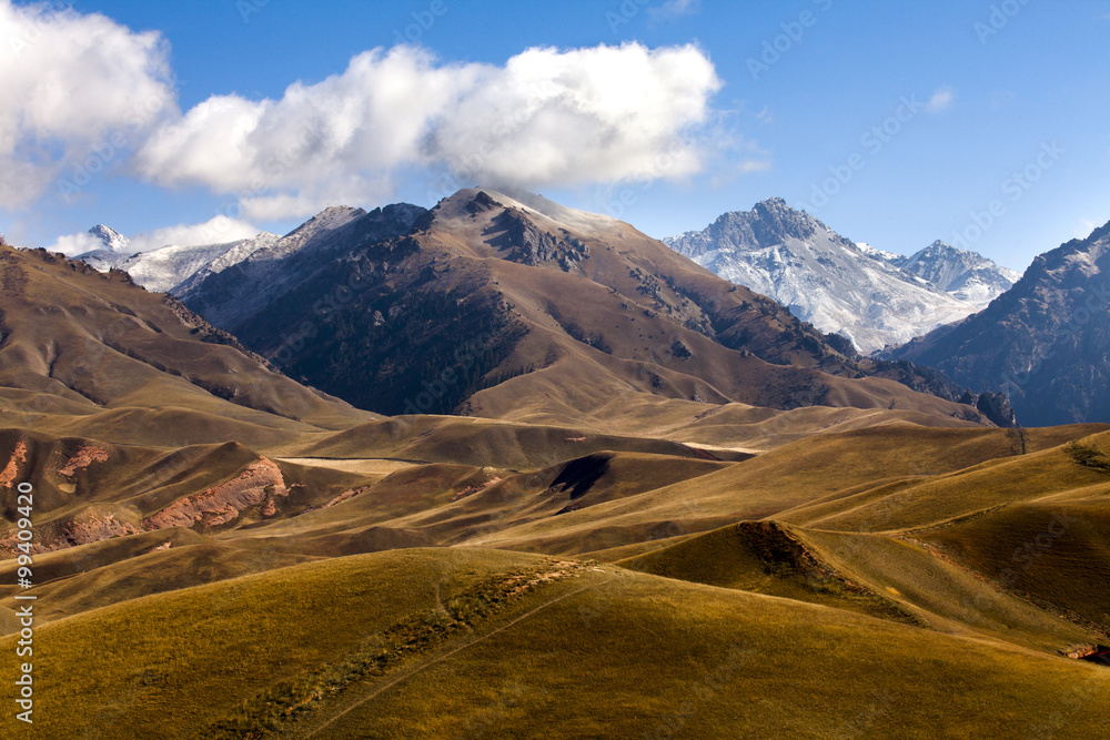 中国青海祁连山风景