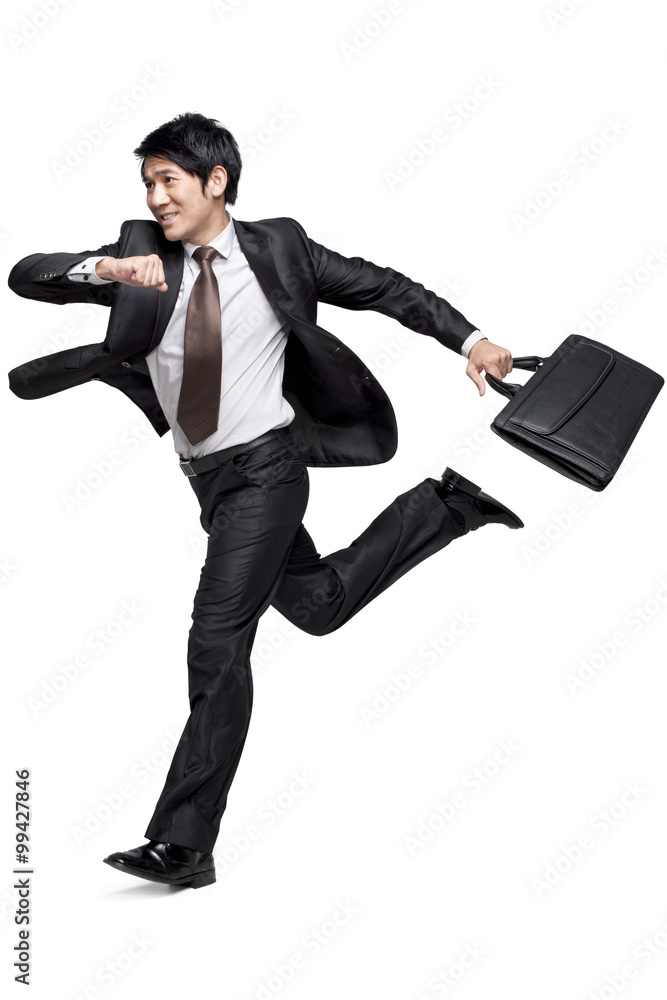 Businessman Running