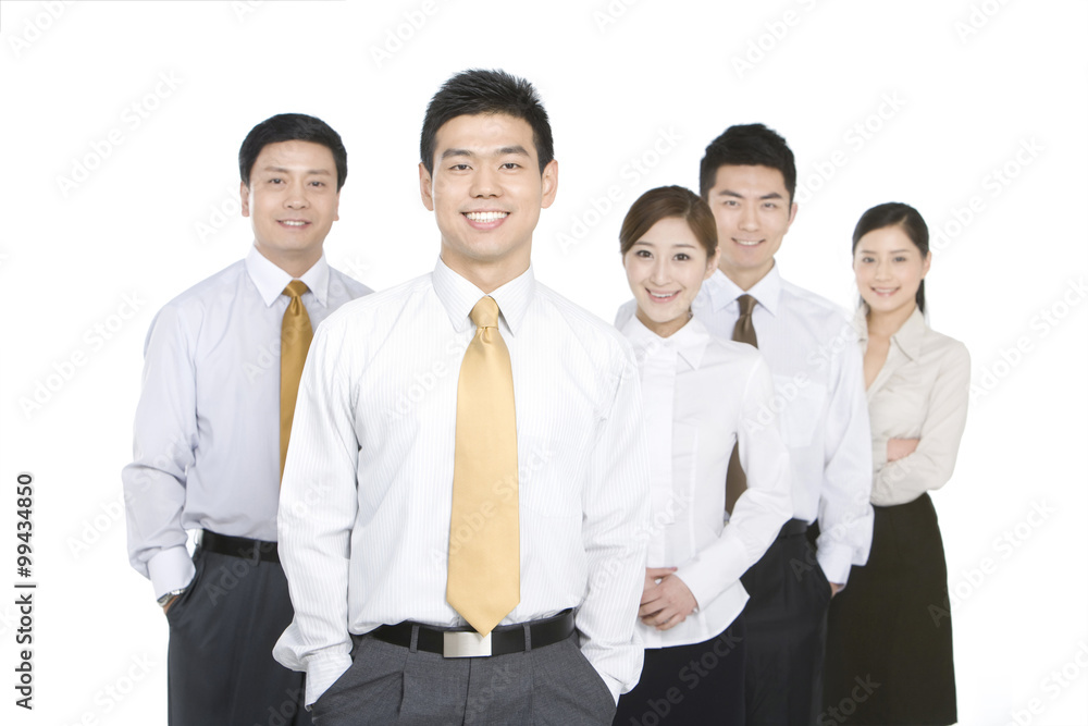 A group of business people