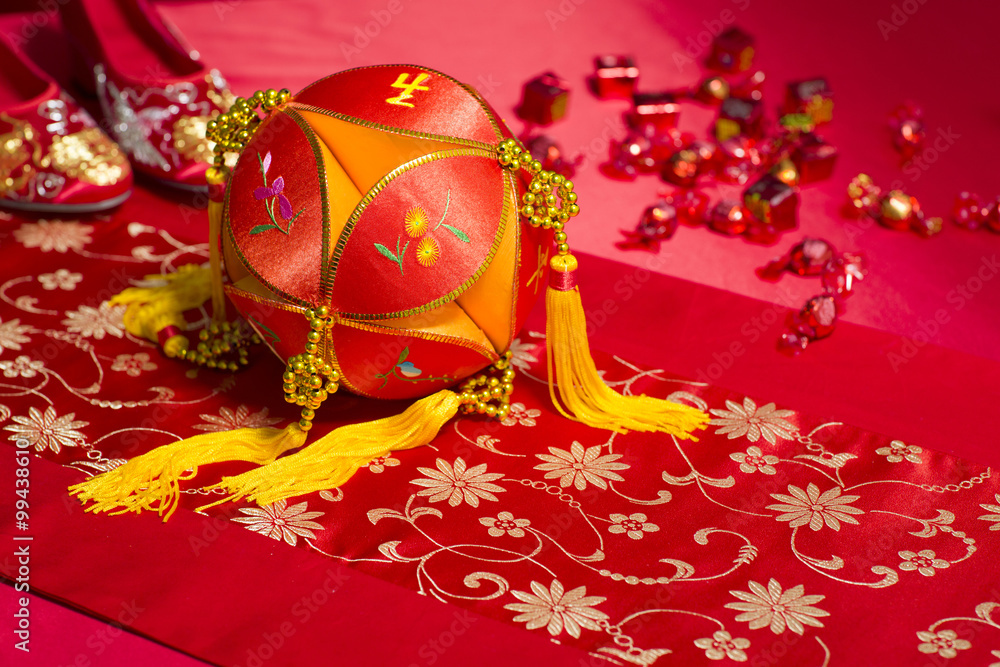 Traditional Chinese wedding elements