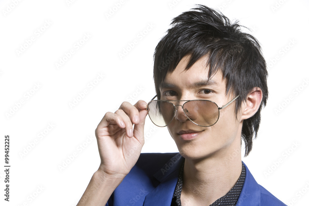 Young man with sunglasses