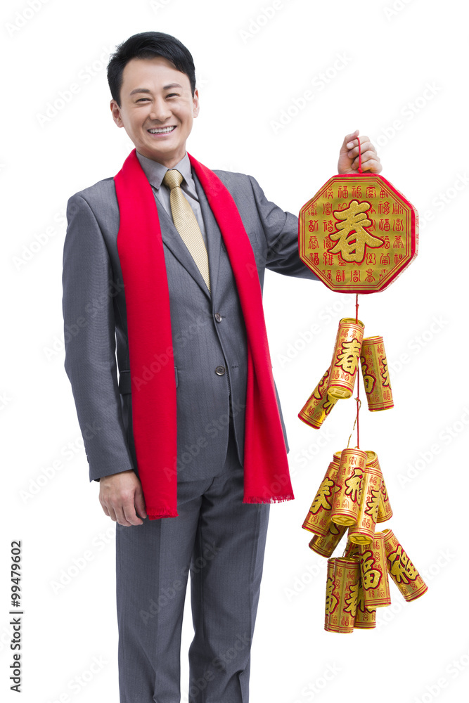 快乐商人过中国新年