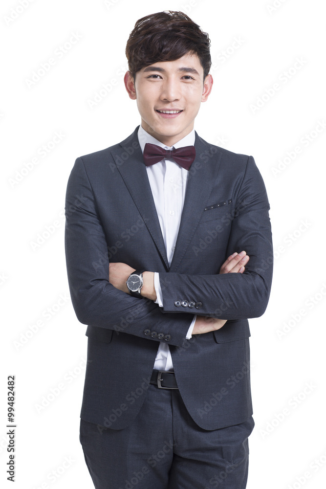 Portrait of confident young man