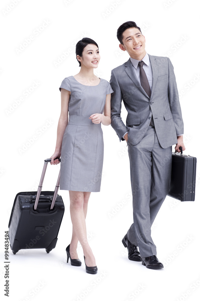 Business partner travelling