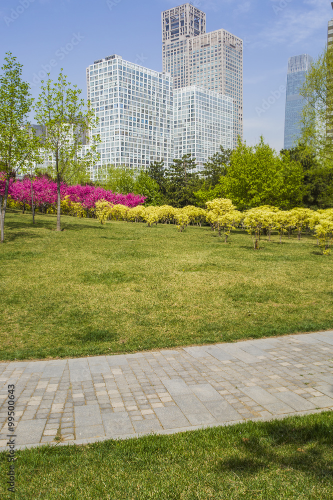 Urban park, China