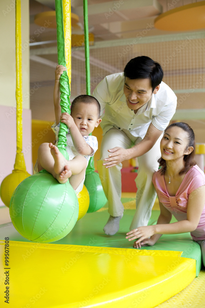 Family Playing Together