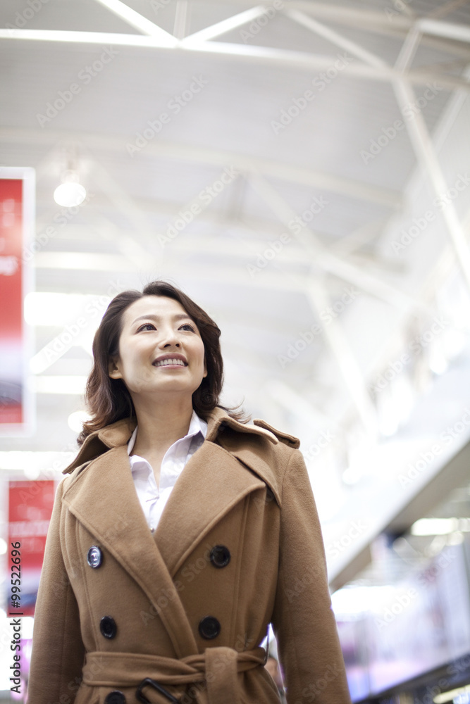 通勤女商人画像