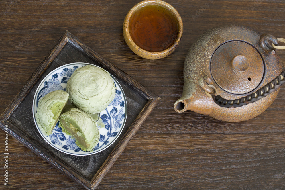 绿茶酥和茶