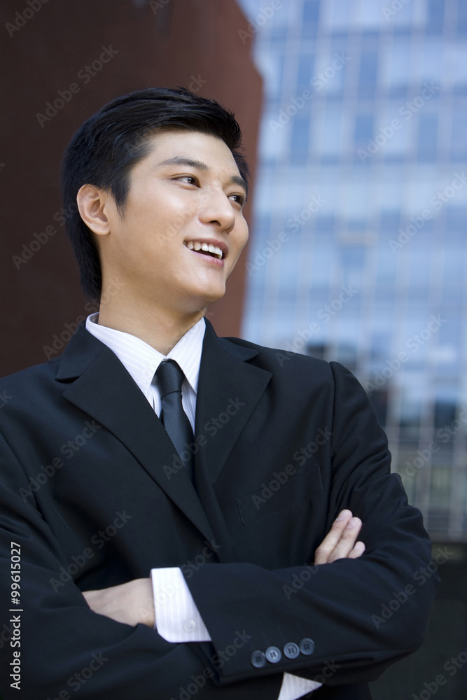 Portrait of young businessman