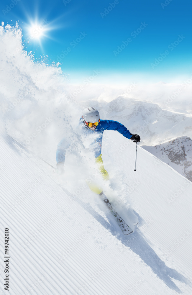 高山滑雪