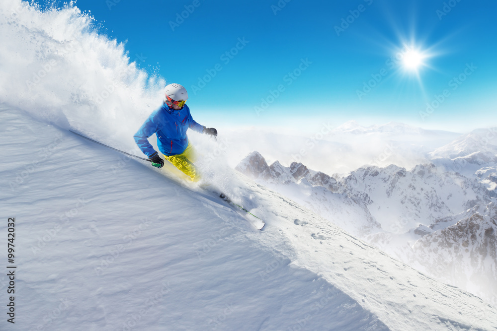 高山滑雪