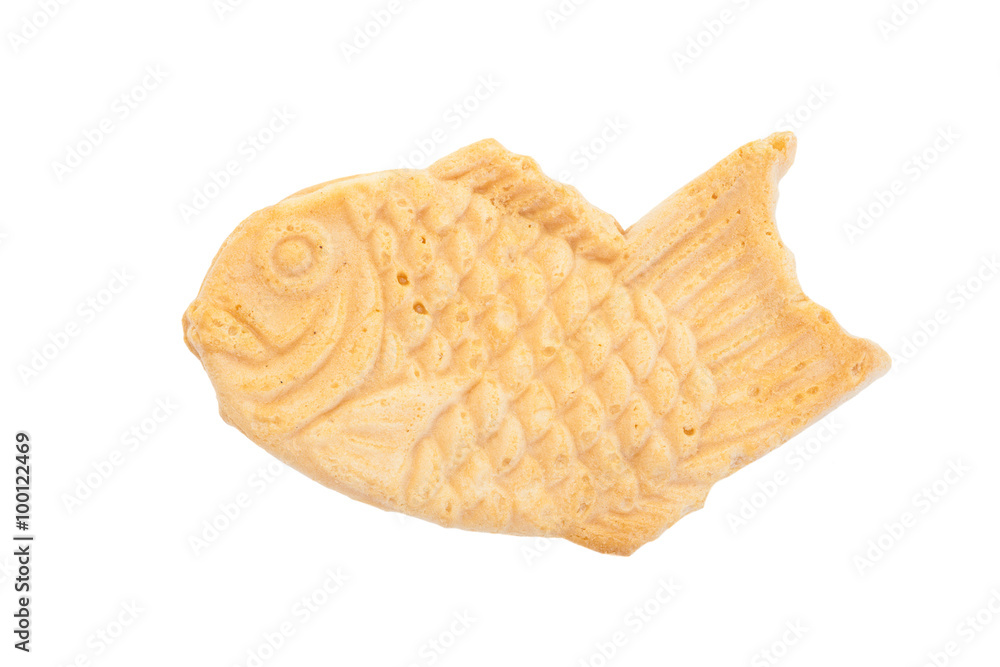 Taiyaki，用普通煎饼或华夫饼面糊制作的日本鱼形蛋糕