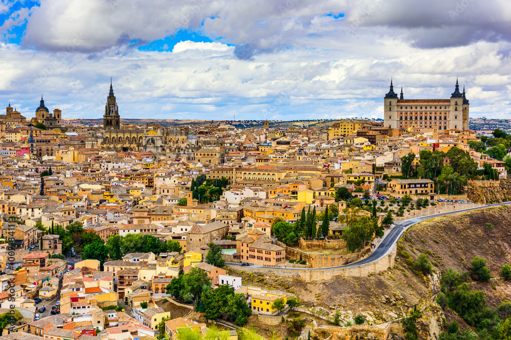 Toledo, Spain skyline.