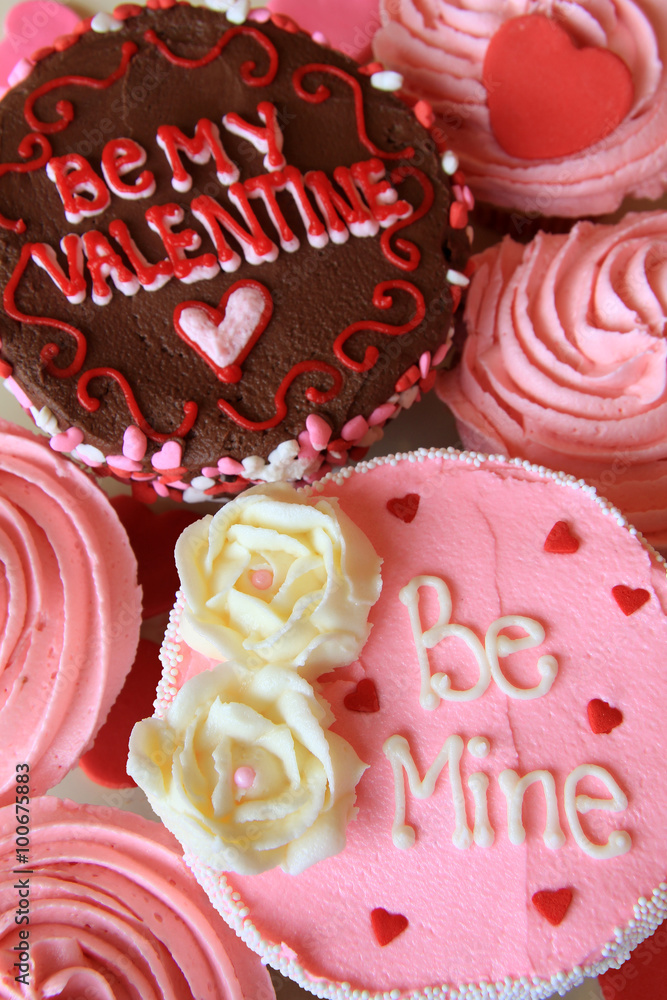 Valentines cupcakes