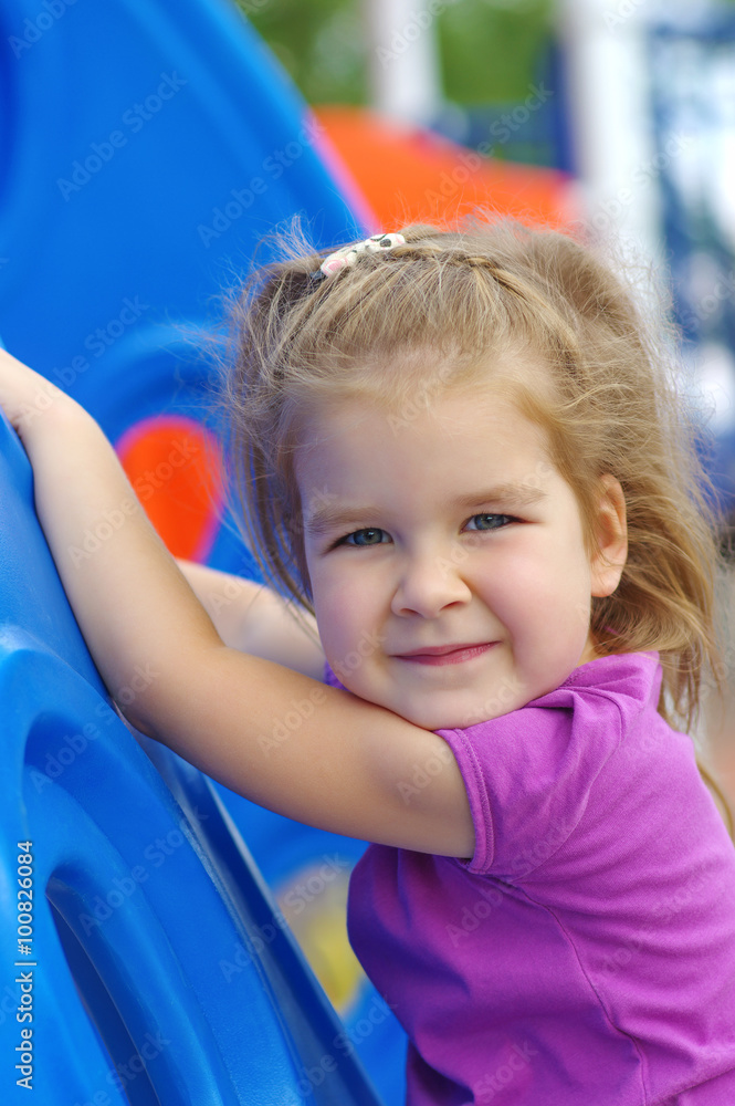 Portrait a little girl