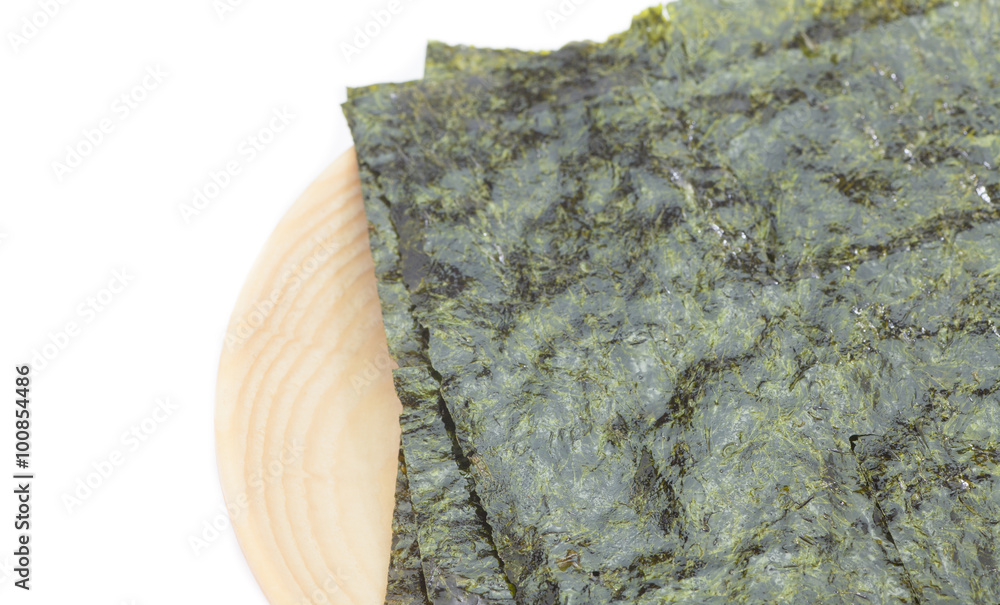 Nori，日本可食用海藻，用作寿司和饺子的包装